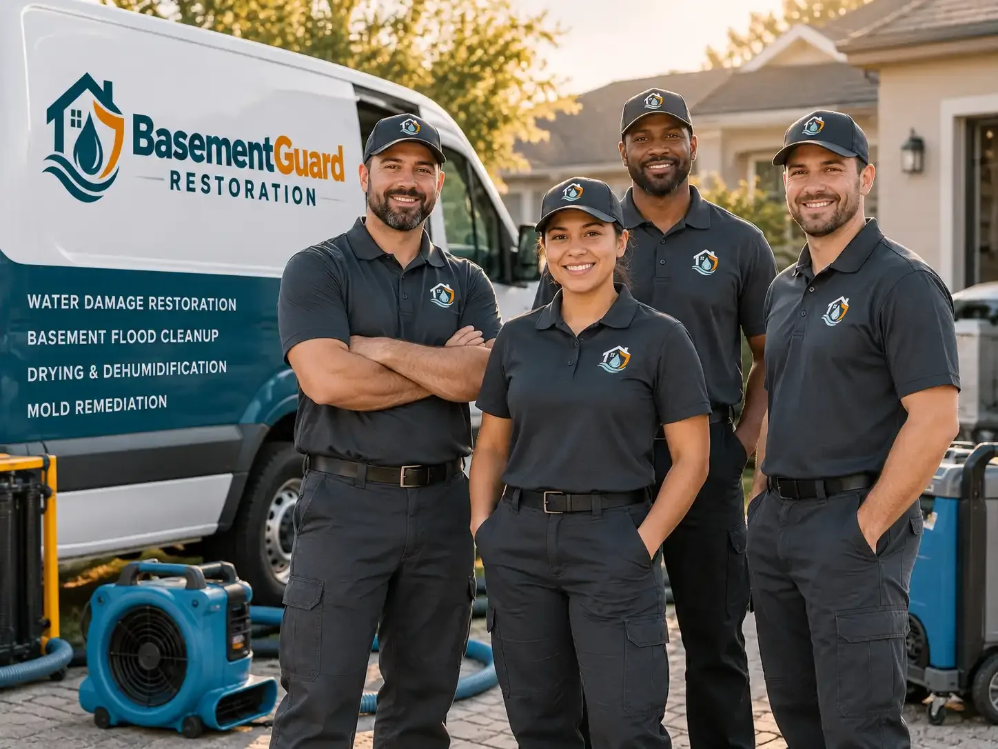 Basement Water Damage Restoration company in Moline, MI